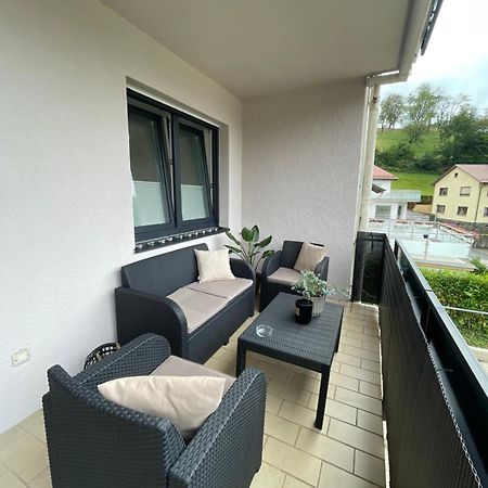 Ferienwohnung Am Felsenmeer Lautertal  외부 사진